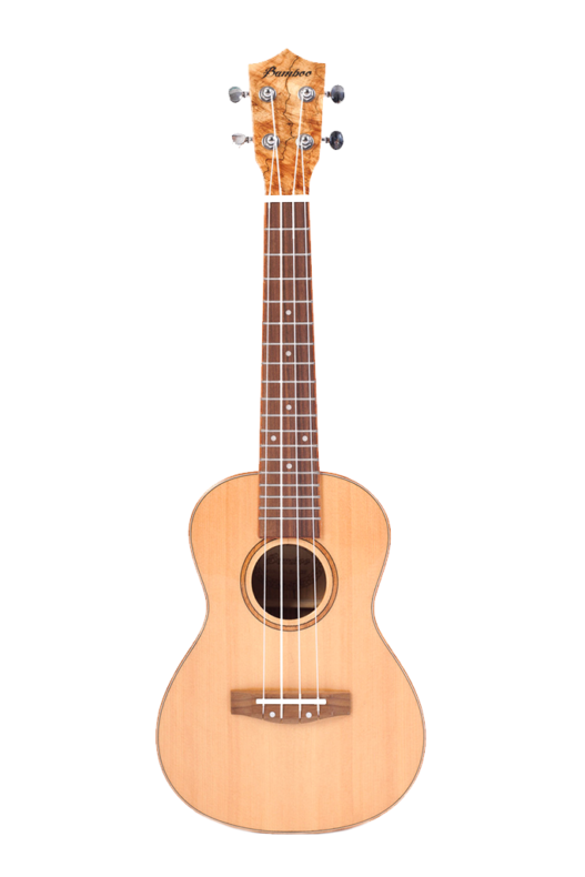 Solid Spruce Concert Ukulele Bamboo