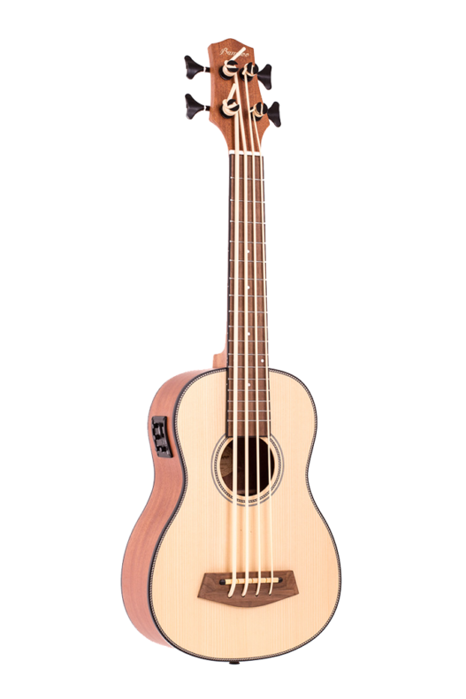 Uke Bass Top Spruce with Eq Bamboo