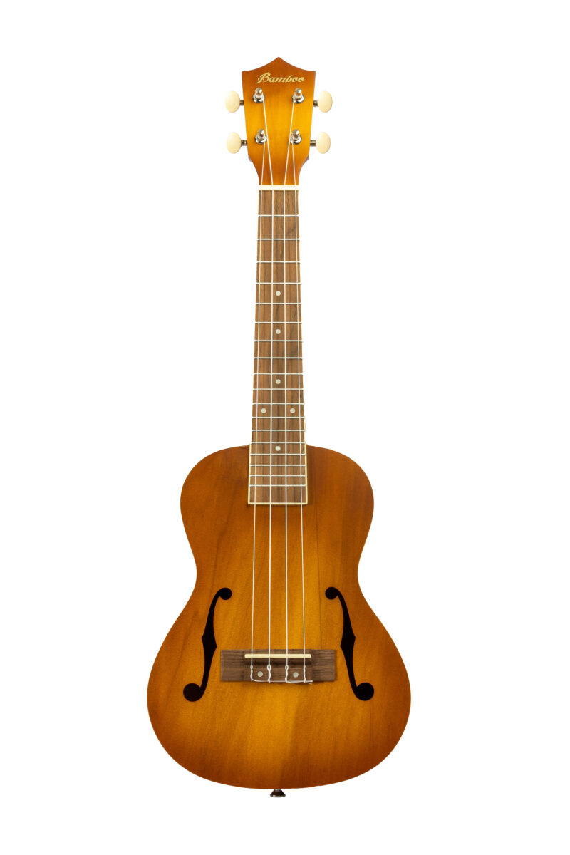 Bamboo Sunburt Violin Concert Ukulele