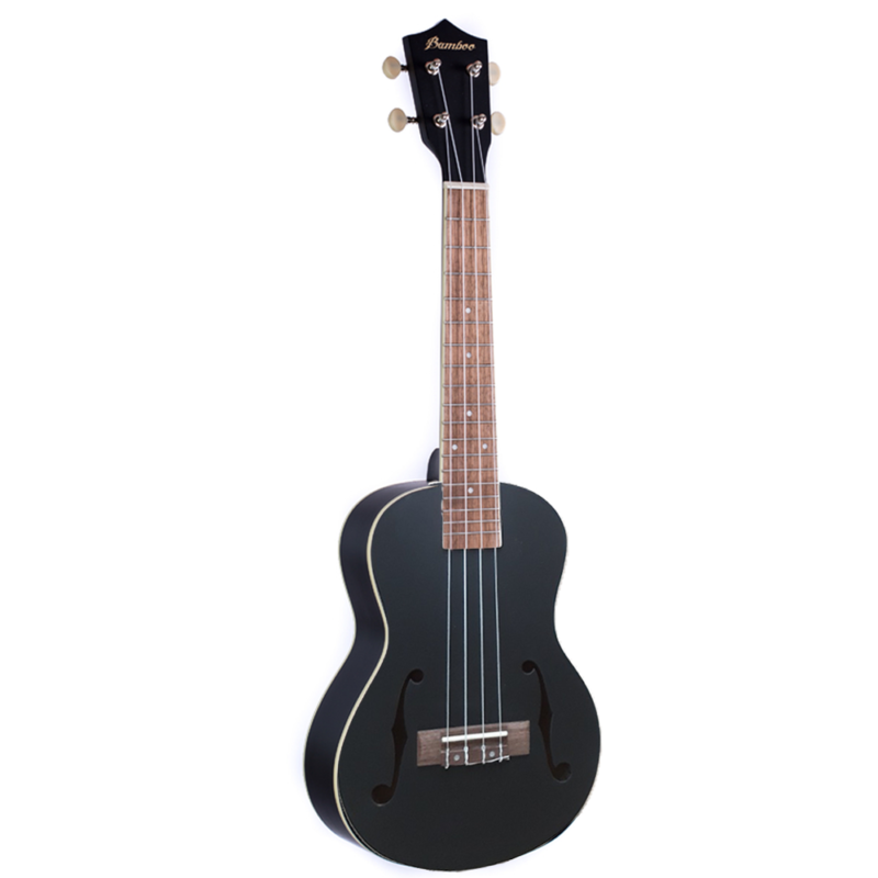 Bamboo Black Violin Tenor Ukulele