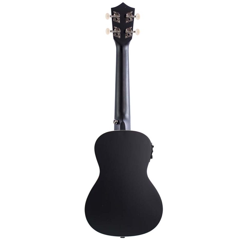 Bamboo Black Violin Tenor with Eq Ukulele