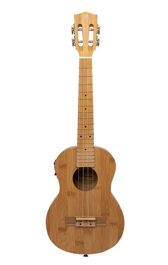Bamboo Tenor Ukulele with Eq New Bamboo