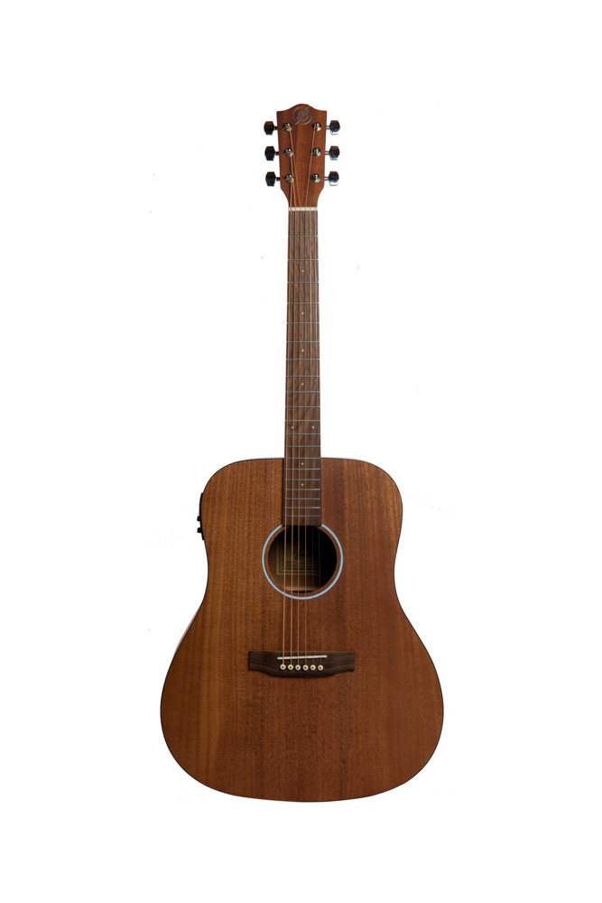 Mahogany Harmony Acoustic Guitar with Eq