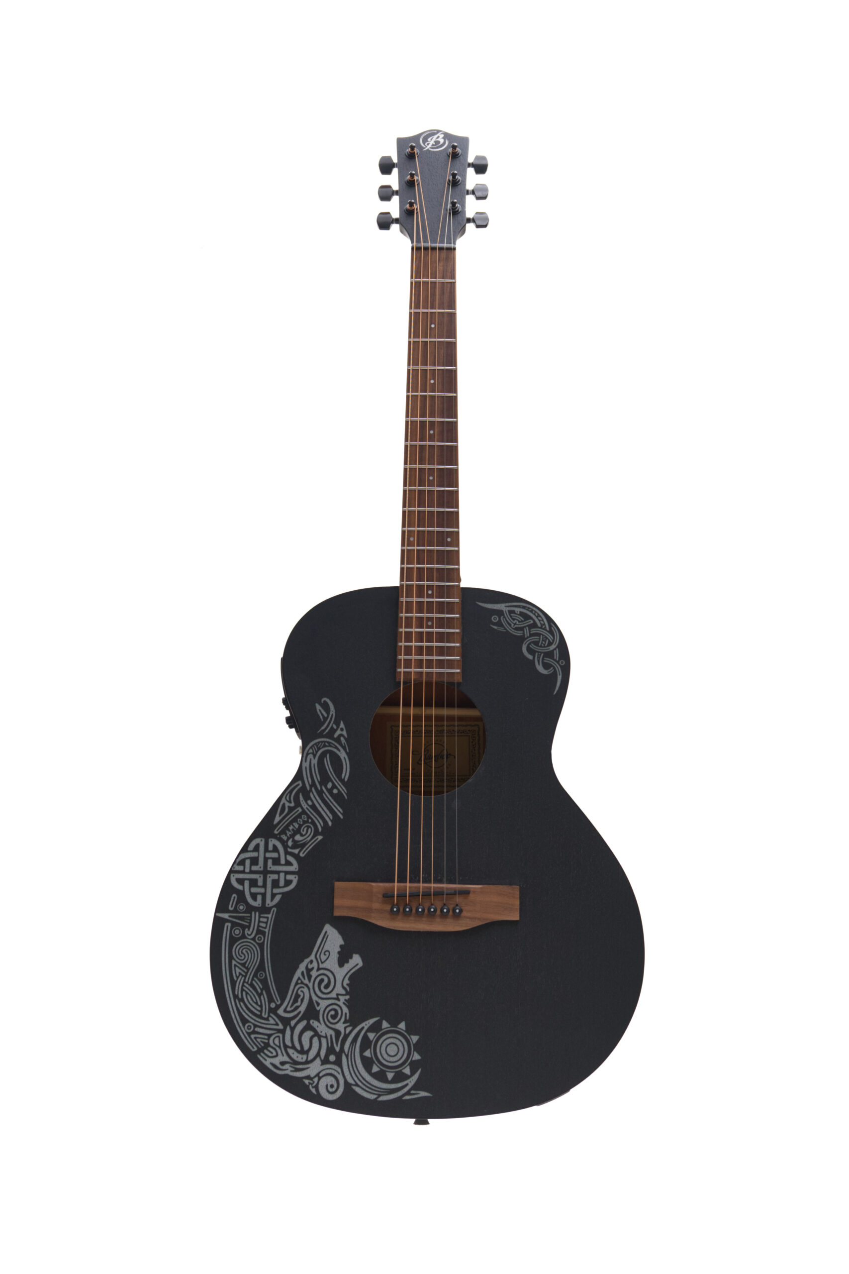 Nordic Wolf Vision Acoustic Guitar with Eq